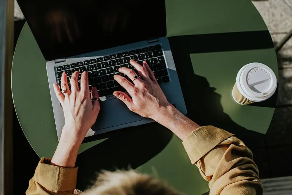 Remote working hands getty images