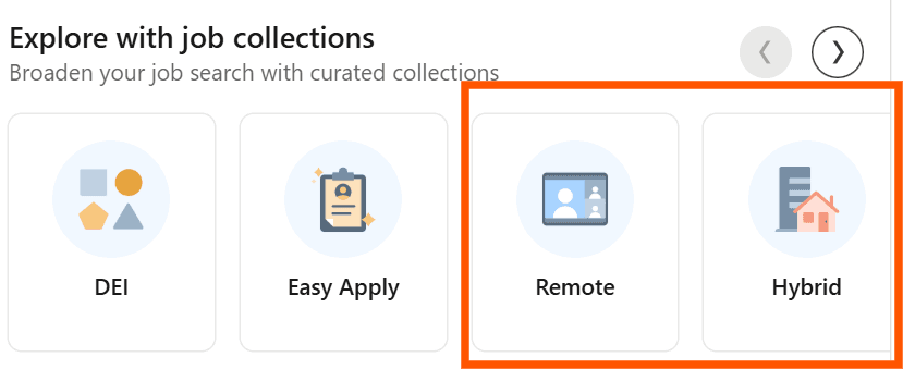 LinkedIn Filters