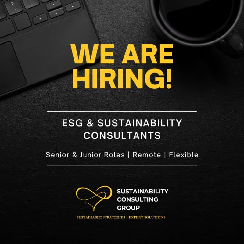 Join the Sustainability Revolution: Remote ESG & Carbon Consulting Roles Now Open Worldwide