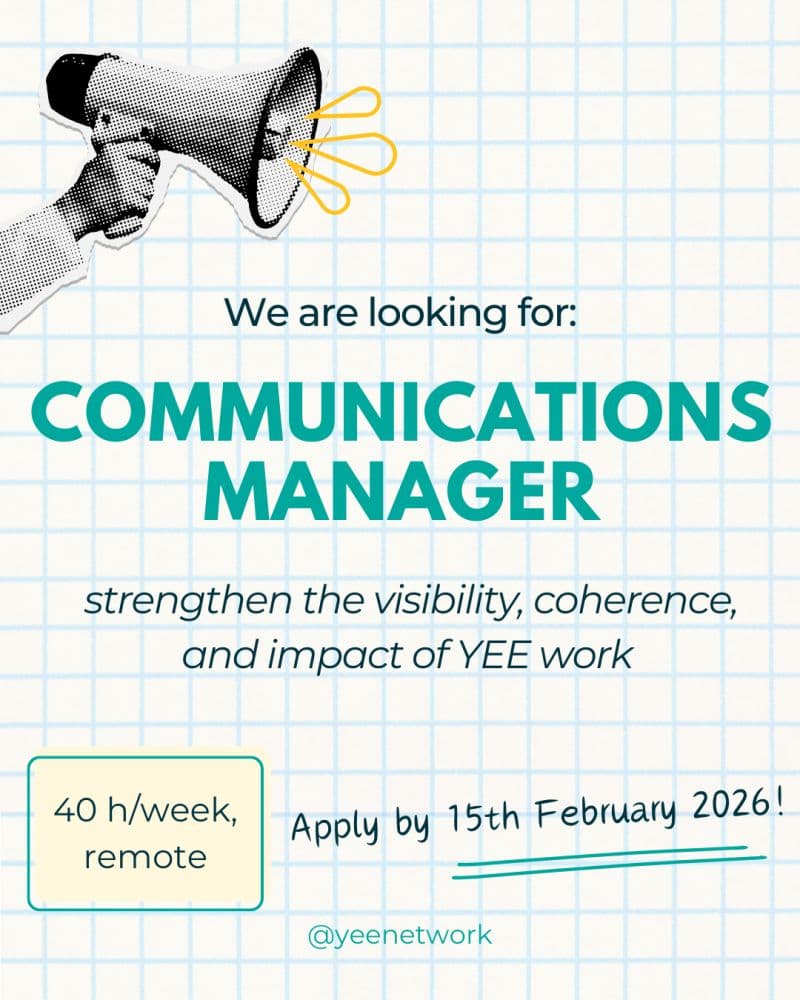 Unlock a Fully Remote Communications Role in Europe: Join Youth and Environment Europe (YEE) as Their Next Communications Manager