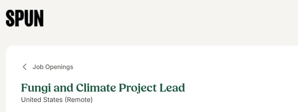 Unlock a Remote Career in Climate Action: Lead a Groundbreaking Fungi Project to Save Our Planet