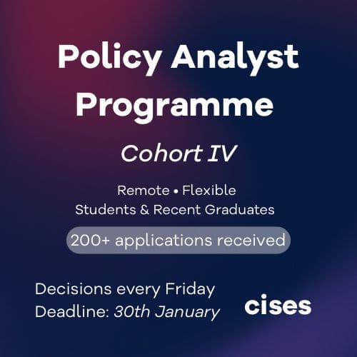 Unlock Your Global Policy Career: Join the Remote CISES Analyst Programme for Aspiring Researchers