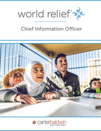 World Relief Seeks First-Ever Remote CIO to Lead Global Tech Transformation