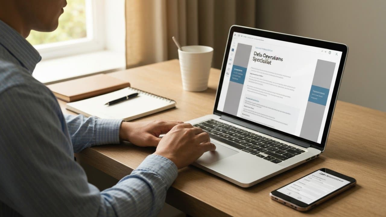 How to Apply for Data Operations Jobs