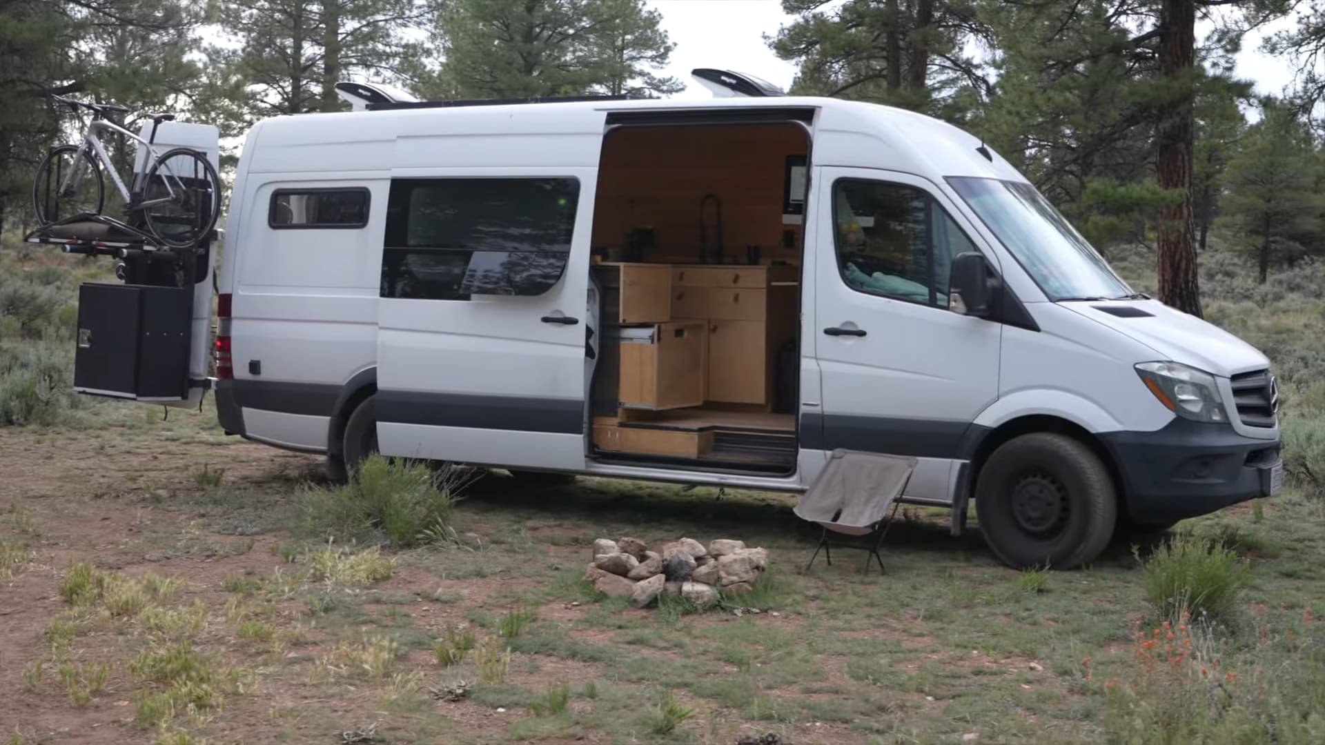 This Camper Van is a Remote Worker's Dream! Spacious, Functional, and with a Dedicated Workstation